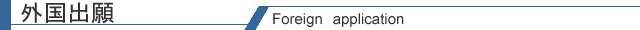 外国出願/Froeign application